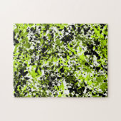 Puzzle Microgreens verts et noirs (Horizontal)