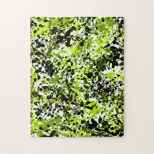 Puzzle Microgreens verts et noirs (Vertical)