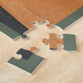 Puzzle Mid Century Modern Art Shamrock Martini Sláinte!  (Côté)