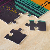 Puzzle Mid Century Retro 60s Mardi Gras The Smoking Man (Côté)