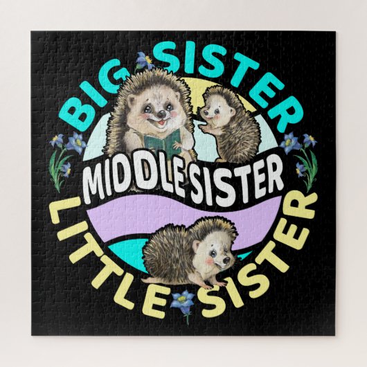 Puzzle Middle Sister est une grande et petite soeur (Vertical)
