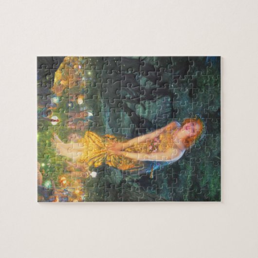 Puzzle Midsummer Eve (1908) par Edward Robert Hughes (Horizontal)