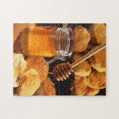 Puzzle Miel et nourriture de biscuits (Horizontal)
