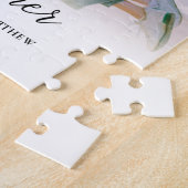 Puzzle Mieux Ensemble Script Photo Enregistrer La Date (Côté)