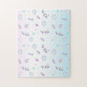 Puzzle mignon ballon Unicorn arc-en-ciel fête d'anniversa (Vertical)