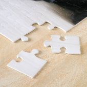 Puzzle Mignon Bouledogue Noir Endormi (Côté)