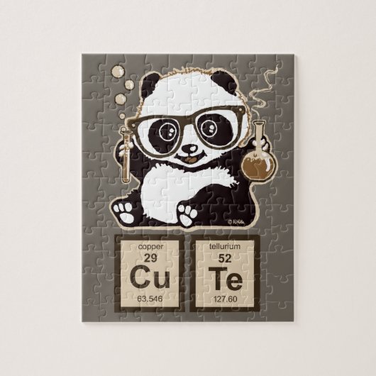 Puzzle Mignon découvert par panda de chimie (Vertical)