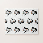 Puzzle Mignon look 3D Perky Pingouin (Horizontal)