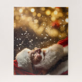 Puzzle mignon santa claus pour la nouvelle année (Vertical)