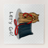 Puzzle Mignonne Chien - Allons-y ! Yorkshire Terrier (Yor (Horizontal)