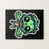 Puzzle Mignonne, drôle de zombie (Horizontal)