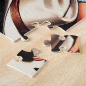 Puzzle Mignonne fille de pays Vintage (Côté)