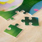 Puzzle Mignonne lapin de Pâques 01 (Côté)