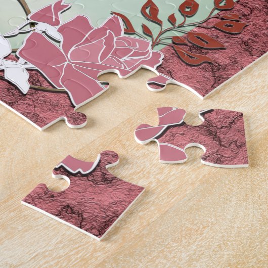 Puzzle Mignonne, ours en peluche (Côté)