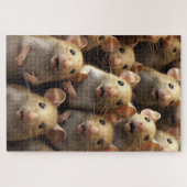 Puzzle Mignonne petite souris (Horizontal)
