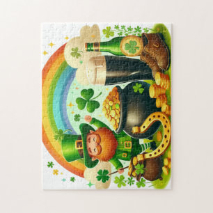 Puzzle Mignonne Saint Patrick, la Saint Patrick