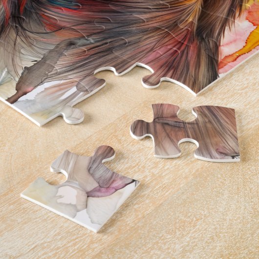 Puzzle Mignonne singe ne parle pas d'art mal (Côté)