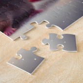 Puzzle Mignonne souris fête Noël (Côté)