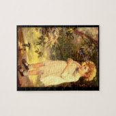 Puzzle Mignonne victorienne avec oiseaux (Horizontal)