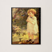 Puzzle Mignonne victorienne avec oiseaux (Vertical)