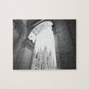 Puzzle Milan Italie, Galleria Vue du Duomo