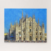 Puzzle Milan. Le Duomo. (Horizontal)