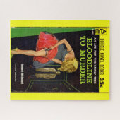 Puzzle milieu des années 1950 Bloodline to Murder pulpe c (Horizontal)