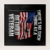 Puzzle Militaire - Ce n'est pas un vétéran à la retraite (Horizontal)