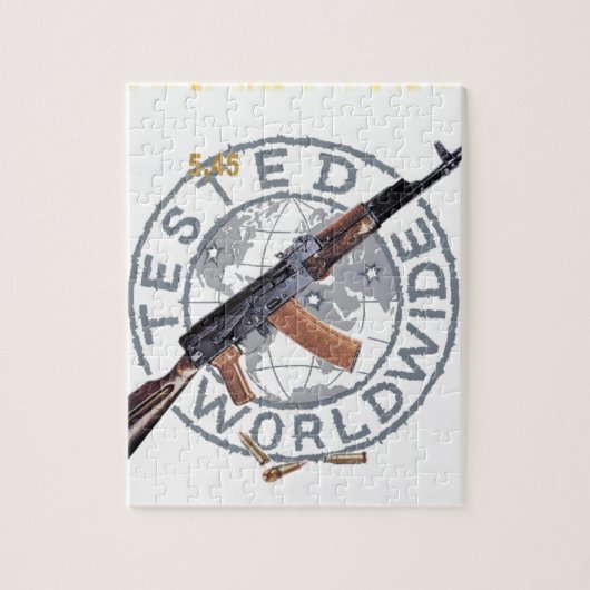 PUZZLE MILITAIRES RUSSES RARES D'ARME À FEU DE (Vertical)