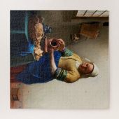 Puzzle Milkmaid Kitchen Maid by Johannes Vermeer (Horizontal)