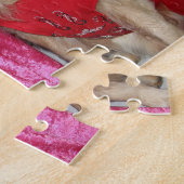 Puzzle Milkshake aux fraises Golden Retriever (Côté)