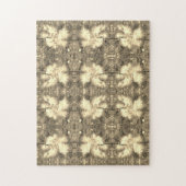 Puzzle Milkweed | Papillon | Sepia | Miroir (Vertical)