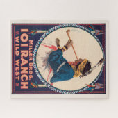 Puzzle Miller Bros 101 Ranch, Poster du Wild West Circus (Horizontal)