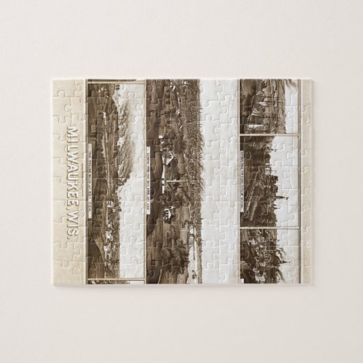 Puzzle Milwaukee 1882 (Horizontal)
