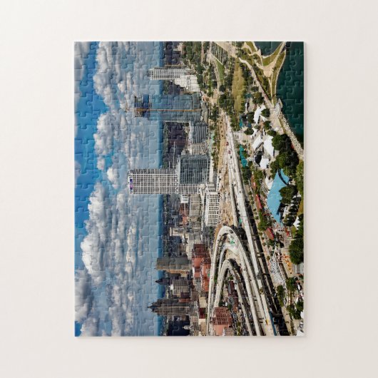 Puzzle Milwaukee Wisconsin. (Vertical)