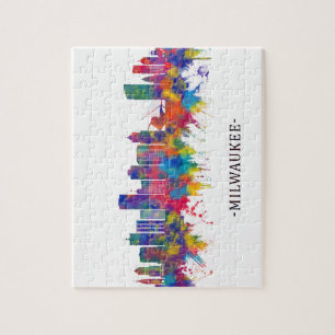 Puzzle Milwaukee Wisconsin Skyline