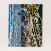 Puzzle Milwaukee Wisconsin. voeux de Noël (Vertical)