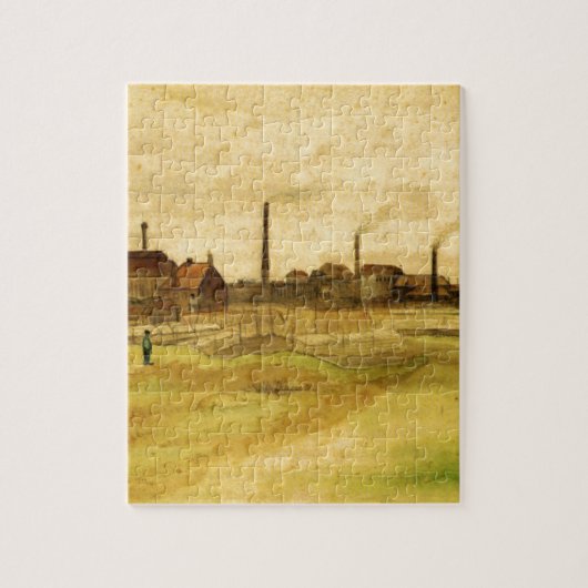 Puzzle Mine de charbon dans le Borinage par Vincent van (Vertical)