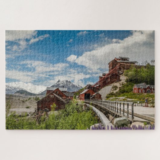 Puzzle Mine de Kennecott Parc national de Wrangell St Eli (Horizontal)