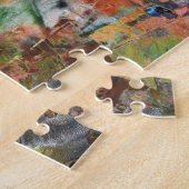 Puzzle Minéraux dans les rochers (Côté)