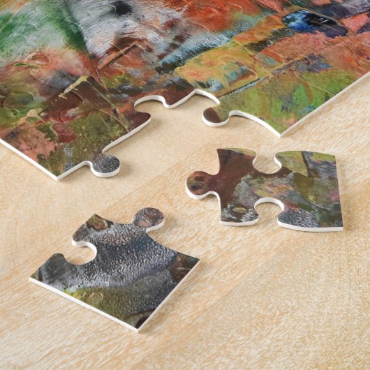 Puzzle Minéraux dans les rochers (Côté)