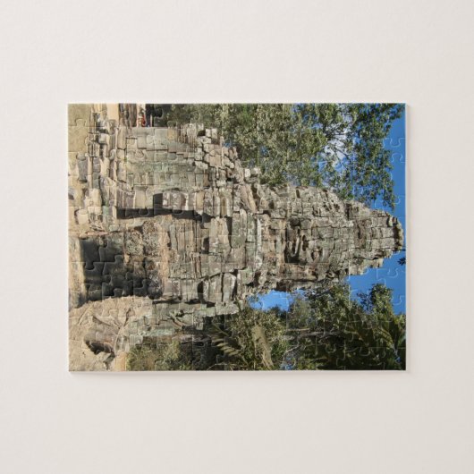 Puzzle Mini Bayon ... Ta Prohm, Siem Reap, Cambodge (Horizontal)