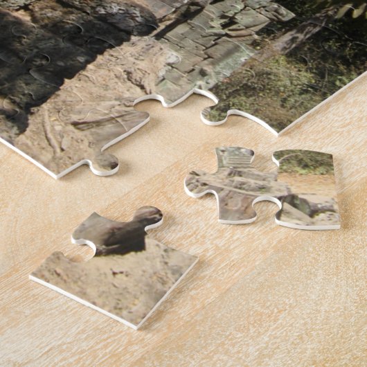 Puzzle Mini Bayon ... Ta Prohm, Siem Reap, Cambodge (Côté)