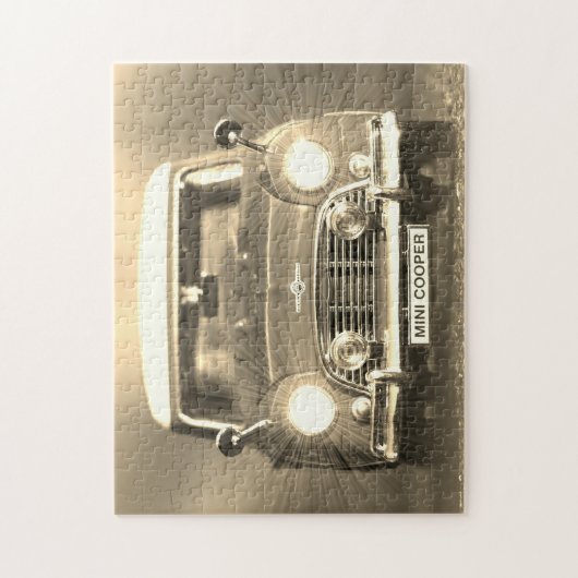 Puzzle Mini Cooper Car (Vertical)