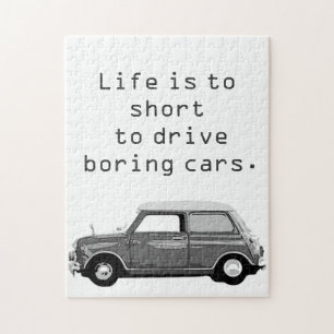 Puzzle Mini Cooper Life is kort Legpuzzel
