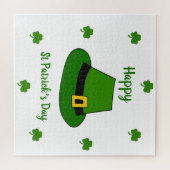 Puzzle Mini Mignonne Bonne St Patrick Joyeuse Journée (Horizontal)