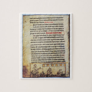 Puzzle Miniature anglaise, "Medica", illustrant un apoth