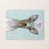 Puzzle Miniature pinscher Portrait de chien adorable chio (Horizontal)