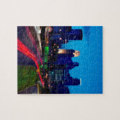 Puzzle Minneapolis Night Skyline (Horizontal)