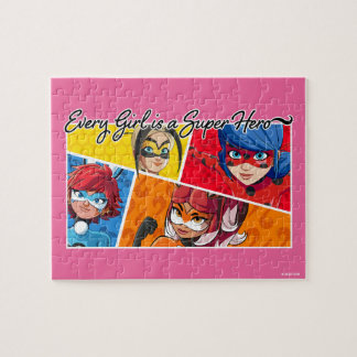 Puzzle Miraculeux Chaque fille est un super héros